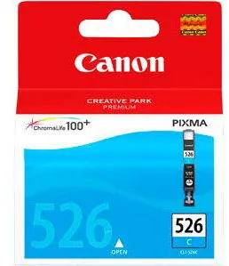 Canon CLI-526 Mustekasetti Syaani