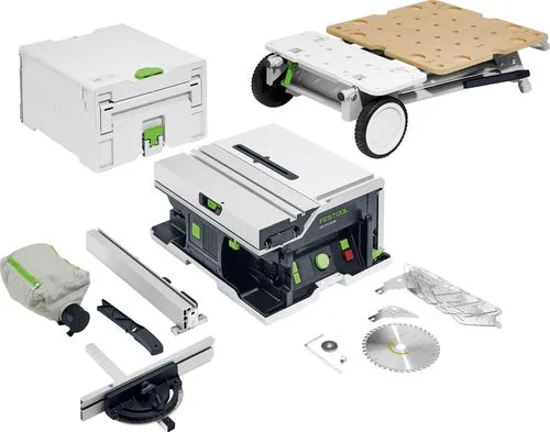 Festool Akku pöytäsaha CSC SYS 50 EBI-Basic-Set