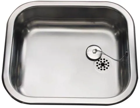 Juvel Intra juvel keittiöallas k400 400 x 340 mm ruostumatonta terästä tulpan kanssa