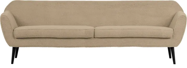 Rocco, Lounge-sohva, hiekanväri, K75x230x82 cm