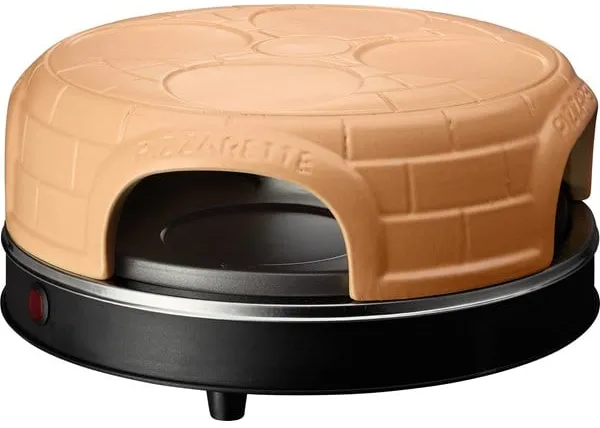 Emerio PO-113255.4 - pizza-uuni/raclette - terrakotta oranssi