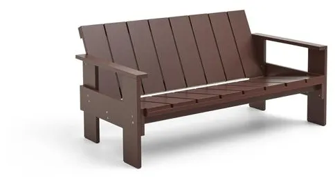 HAY Crate Lounge -sohva Iron Red