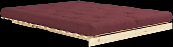 Karup Design Roots Vuodesohva Patjalla 160x200 710 Bordeaux/Mänty